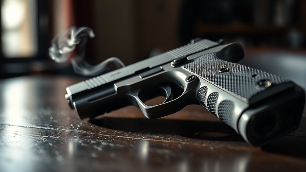 moderately loud firearm noise