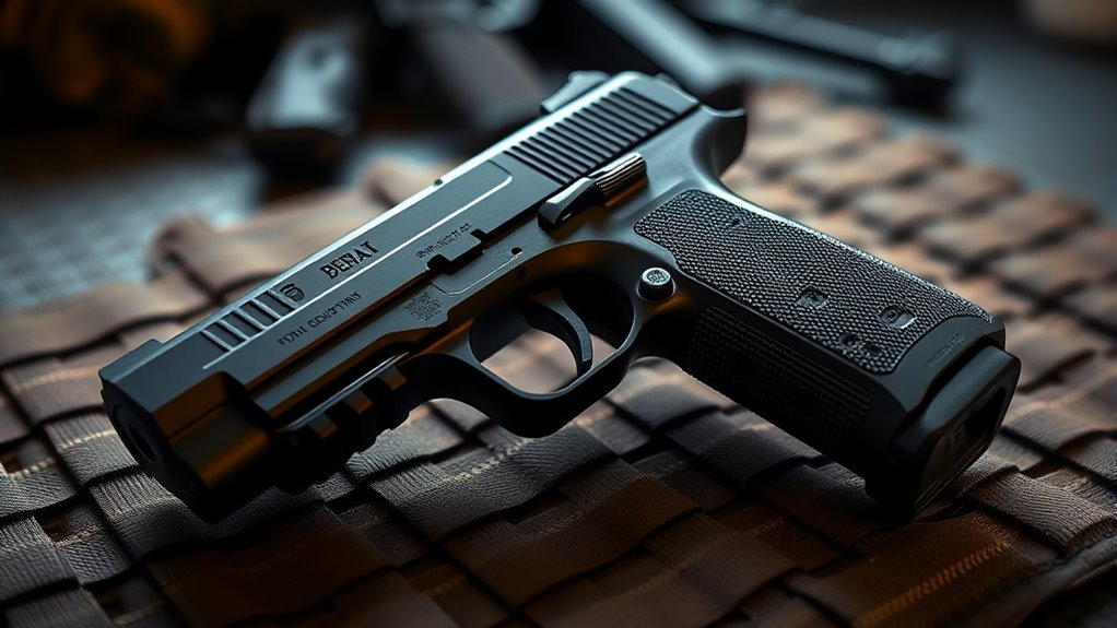modern durable combat handgun