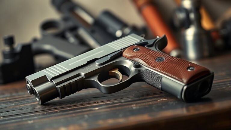 pistol dust cover function