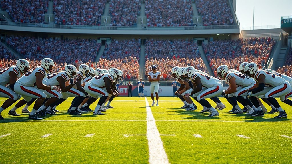 pistol formation enhances running versatility