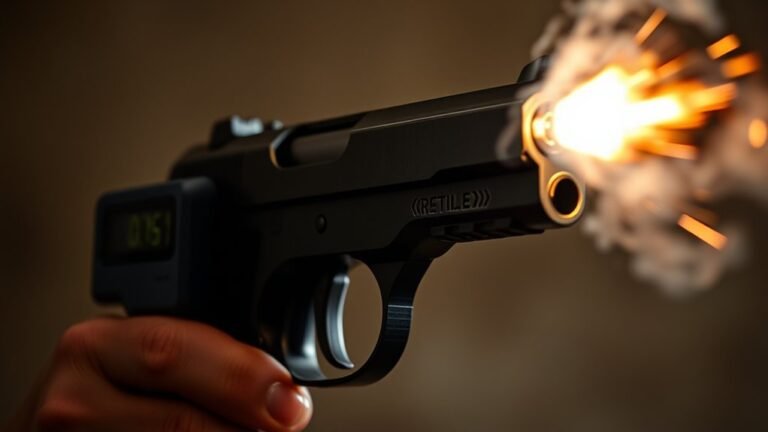 pistol noise in decibels