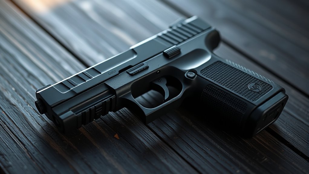pistol with striker mechanism