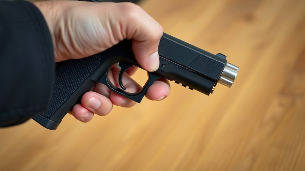 point unload aim handle