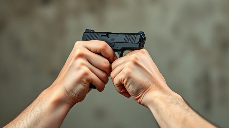 proper pistol grip technique