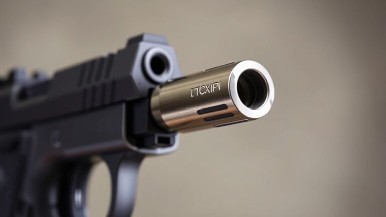 reduces muzzle rise and recoil