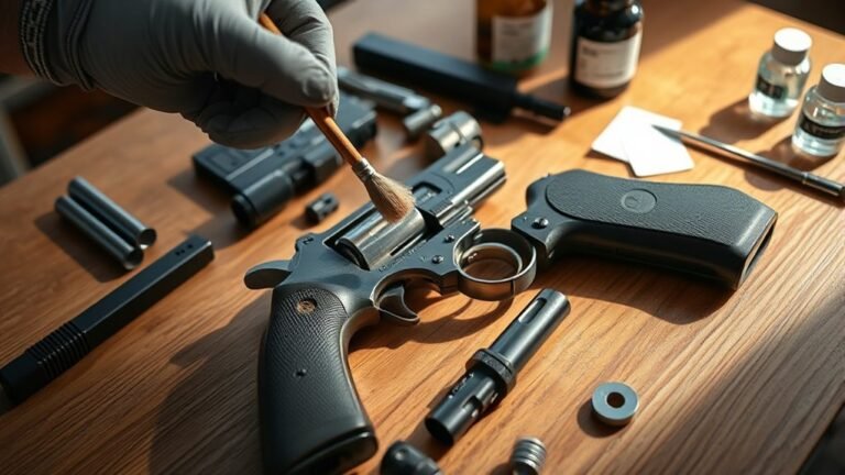 regular firearm cleaning schedule