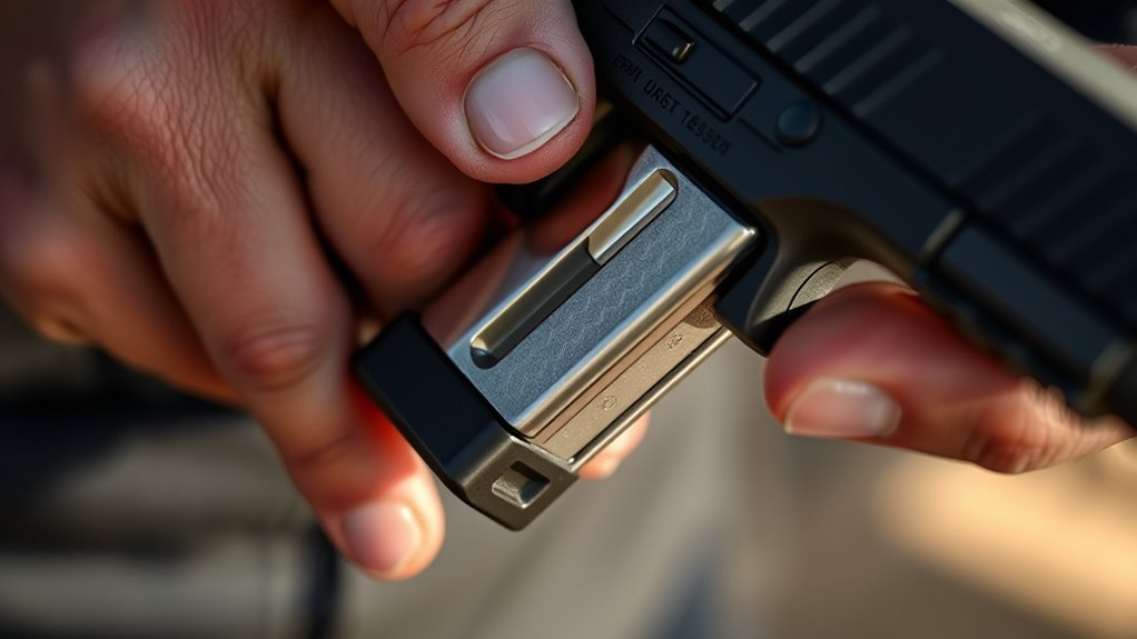 remove magazine and inspect