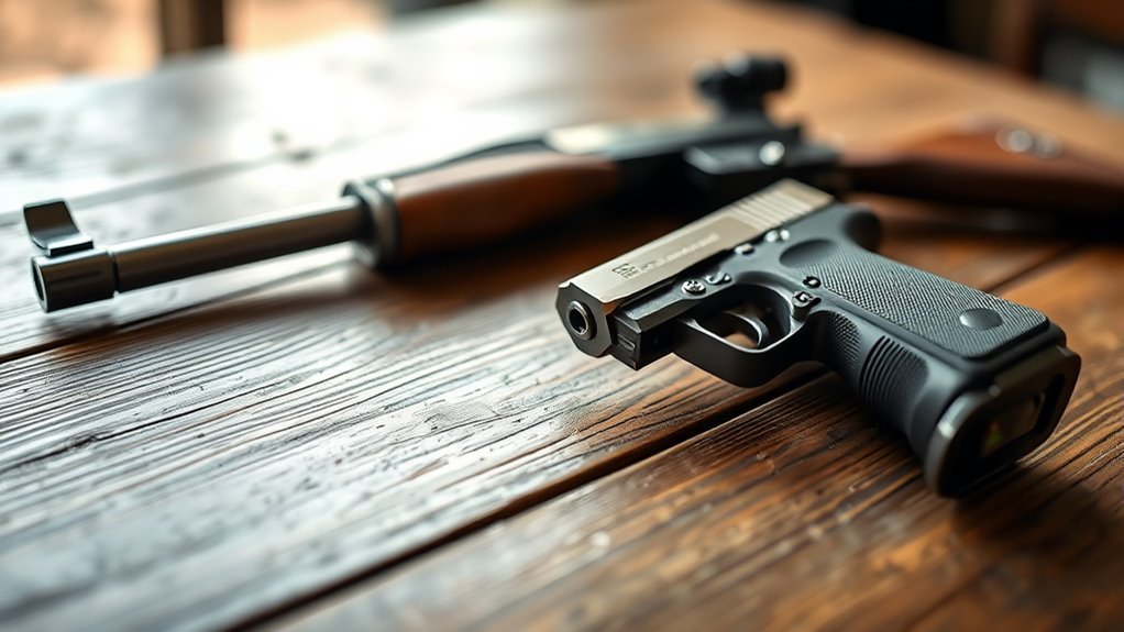 rifle design with pistol features
