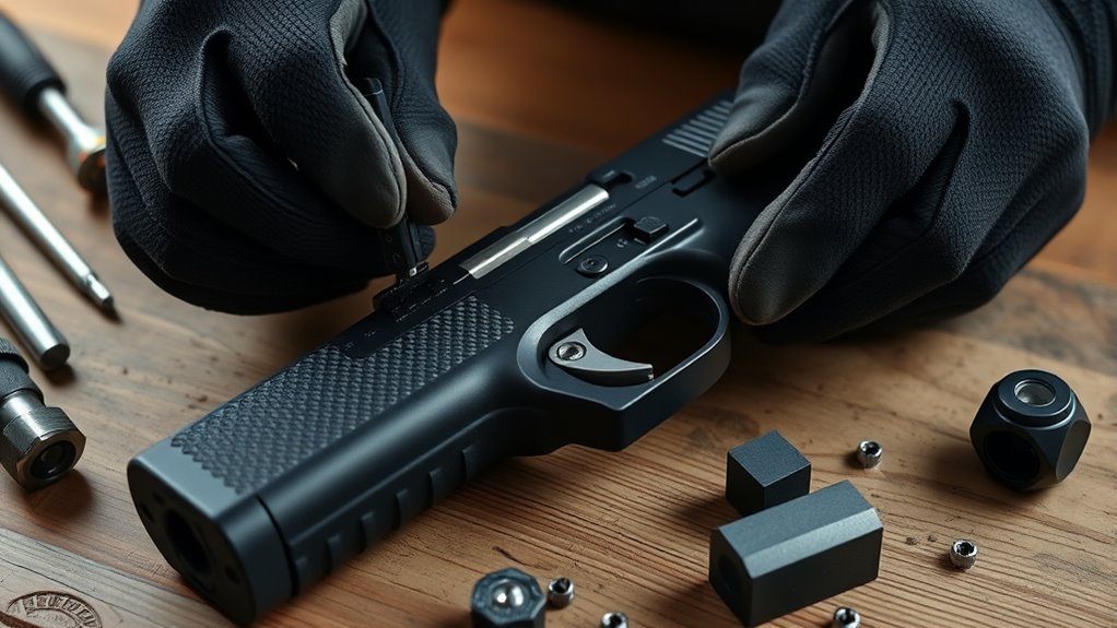 safe pistol sight adjustment tools