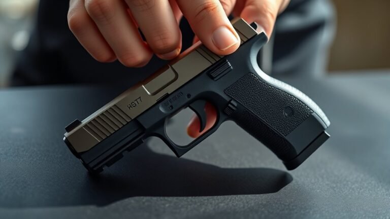 safely unload pistol quickly