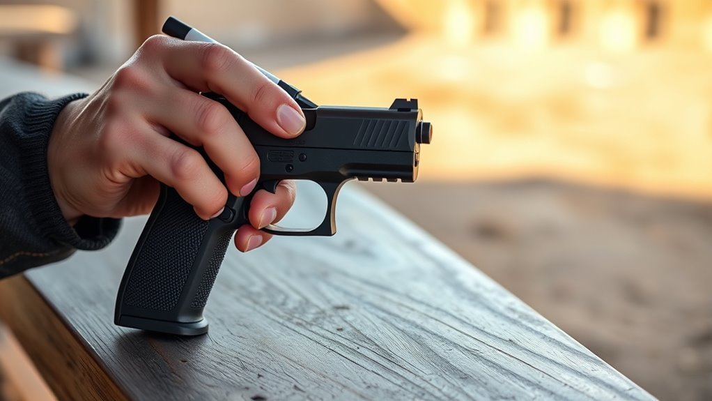 safety check aim stabilize