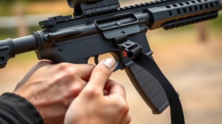 securely attach ar sling