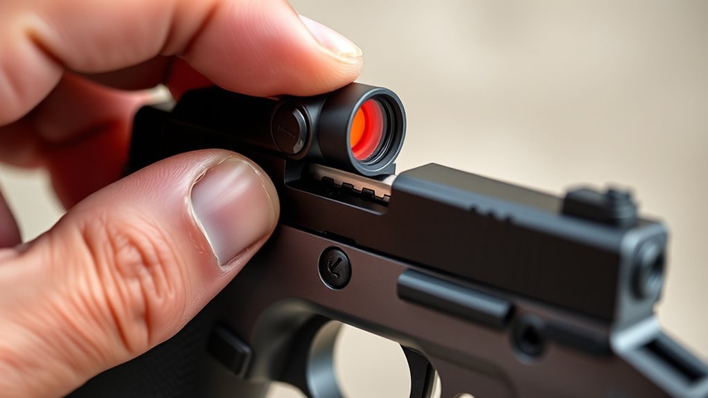securely mount and check