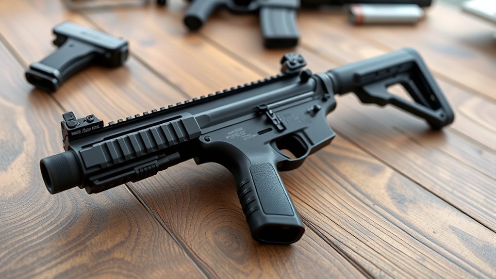 short barrel no shoulder stock