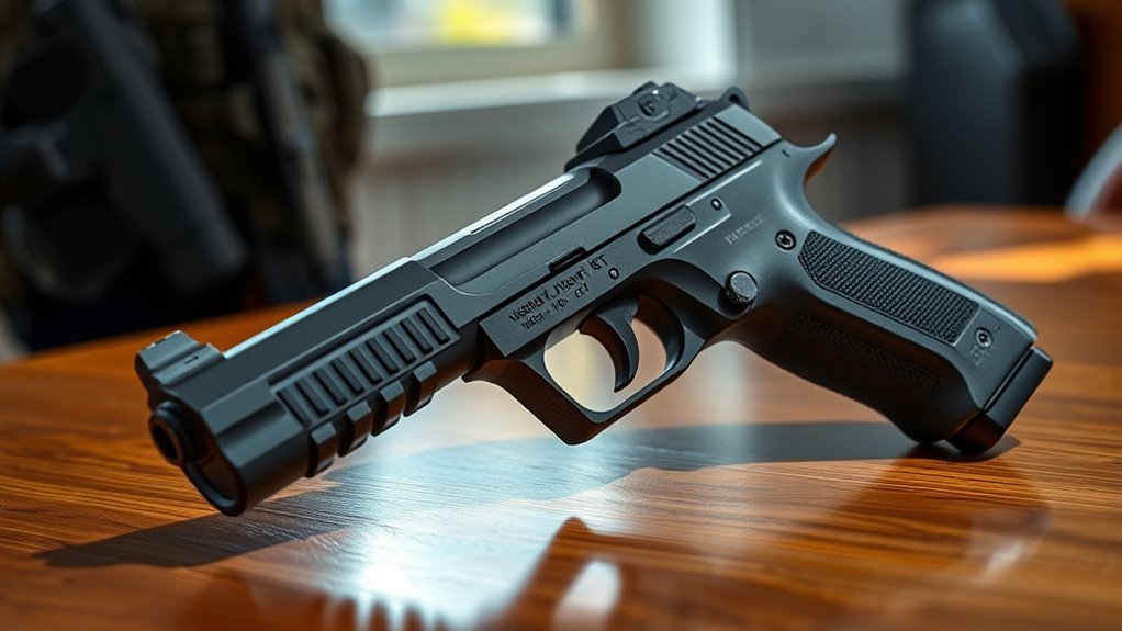 stable accurate high capacity firearm