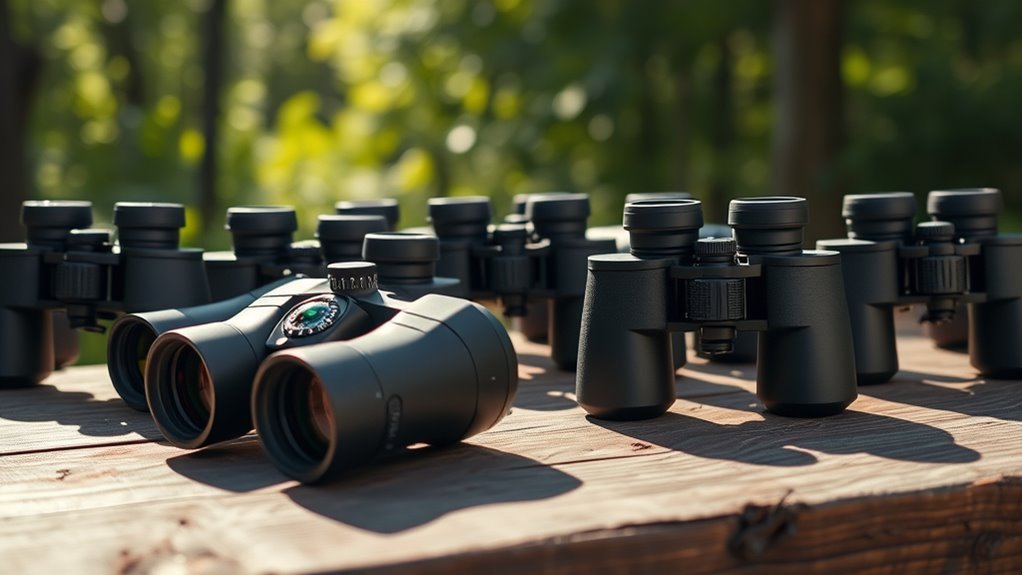 top binoculars with compass