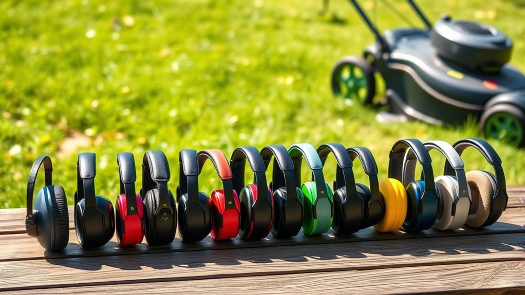 top ear muffs for mowing