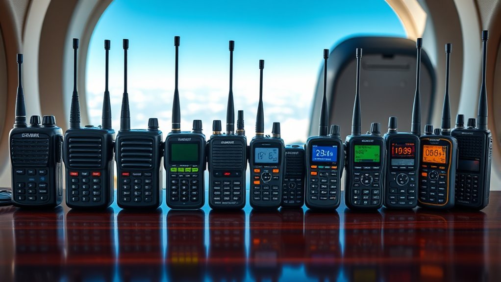 top pilots radio choices