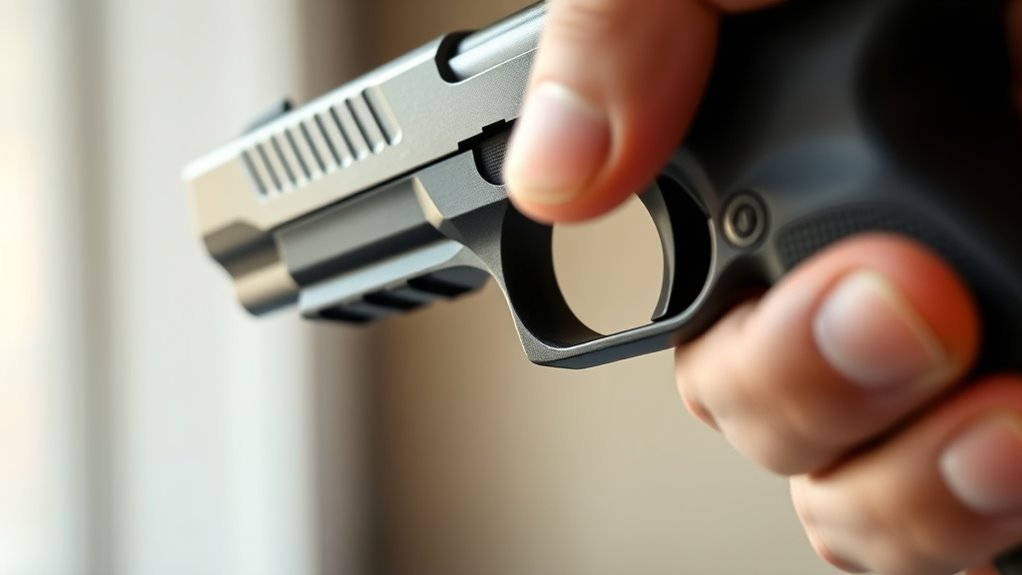 trigger safety prevents accidental firing