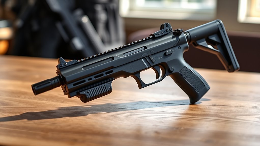 versatile accurate pistol compatible firearm
