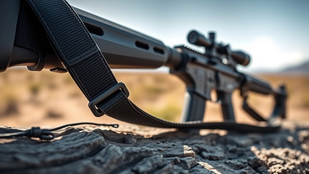 adjustable comfortable rifle sling