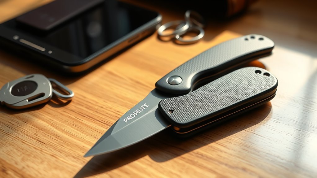 blade handle safety features