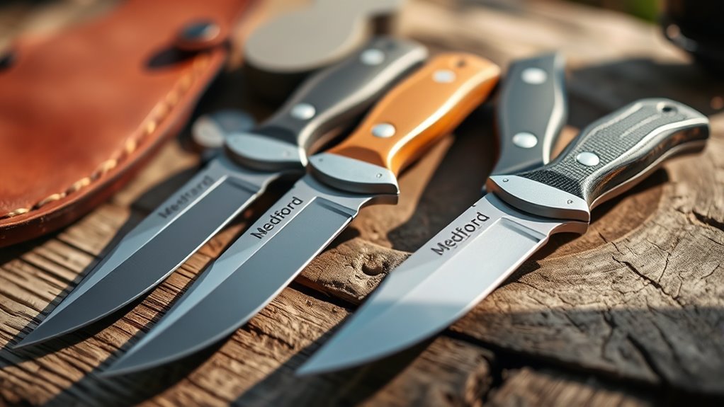 blade material handle comfort