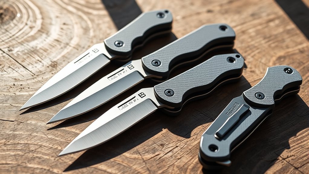 blade serration mechanism safety