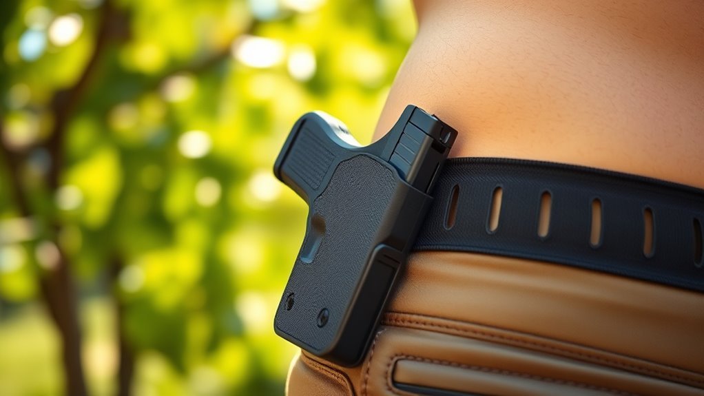 breathable concealed adjustable holster