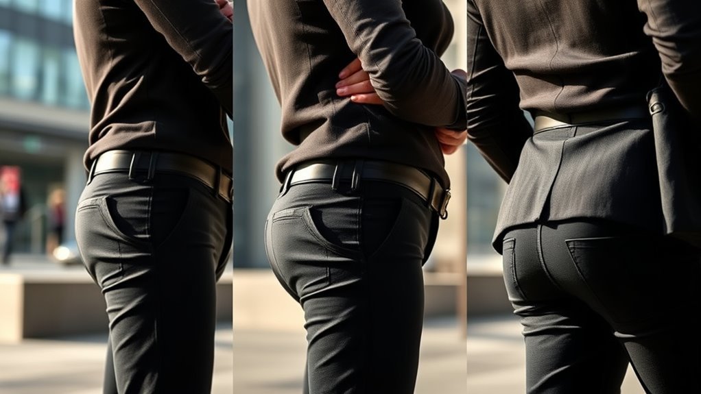 comfort accessibility concealment flexibility