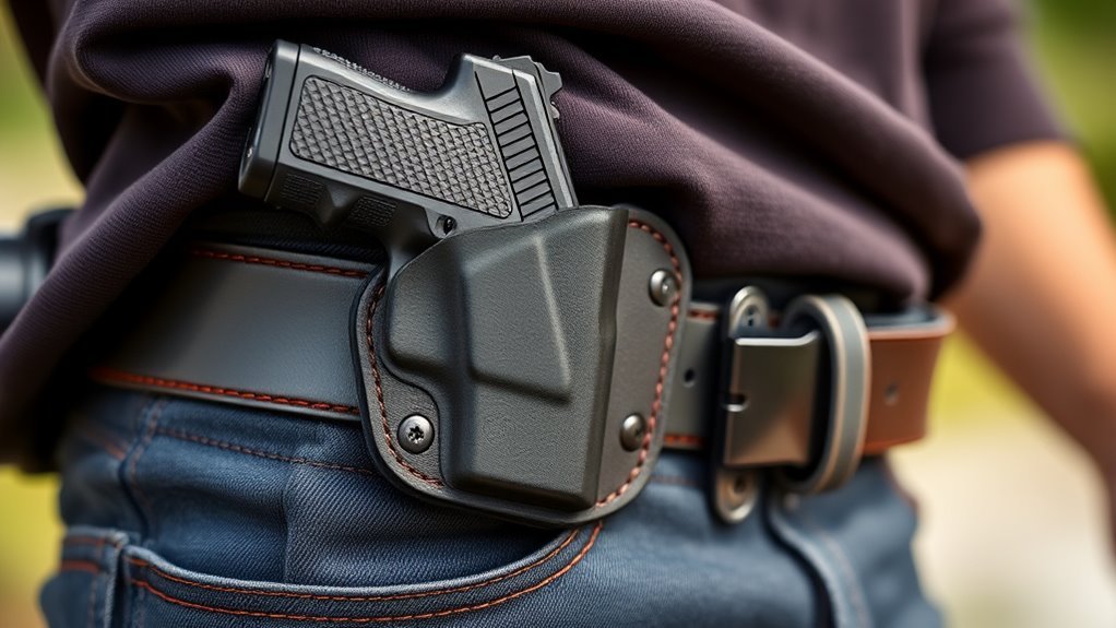 comfort security adjustability concealment