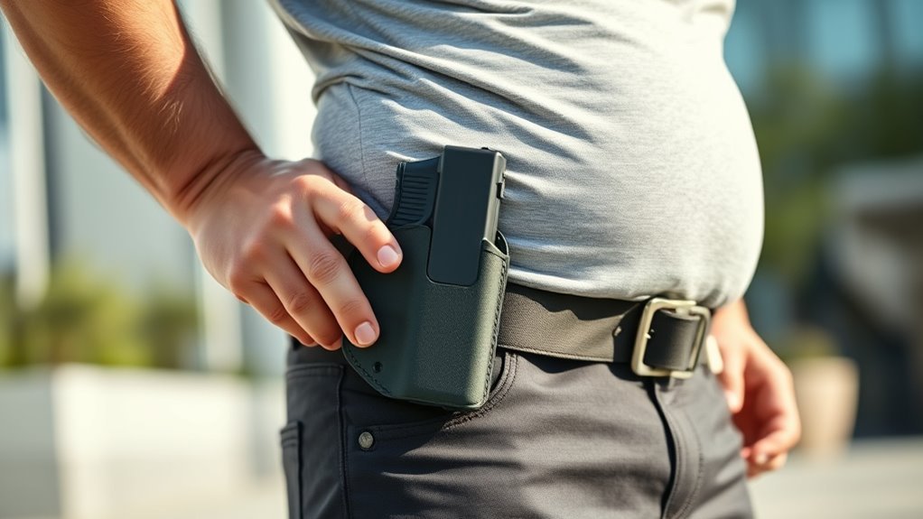 comfortable adjustable breathable holster