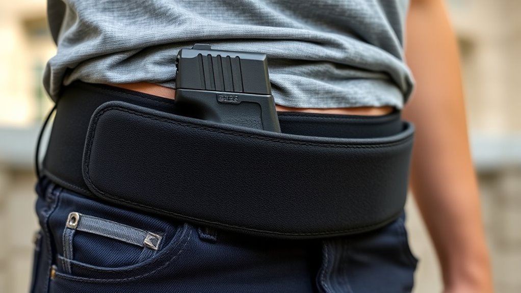 comfortable adjustable concealment options