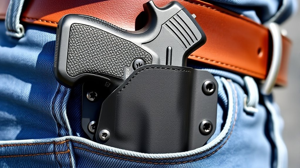 comfortable adjustable holster fit
