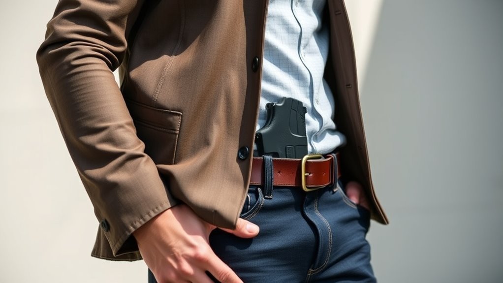 comfortable concealment and access