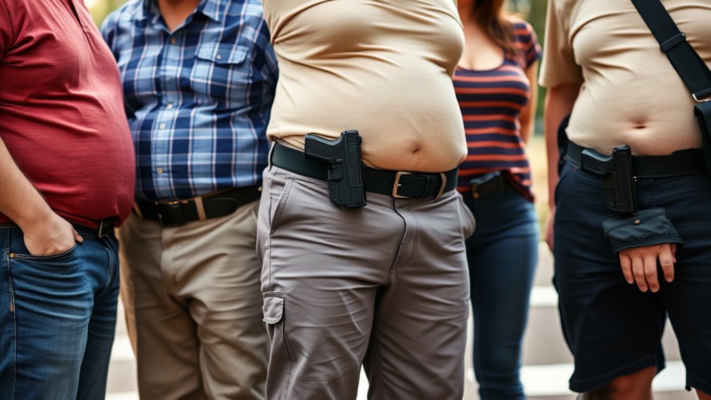 comfortable secure concealment options