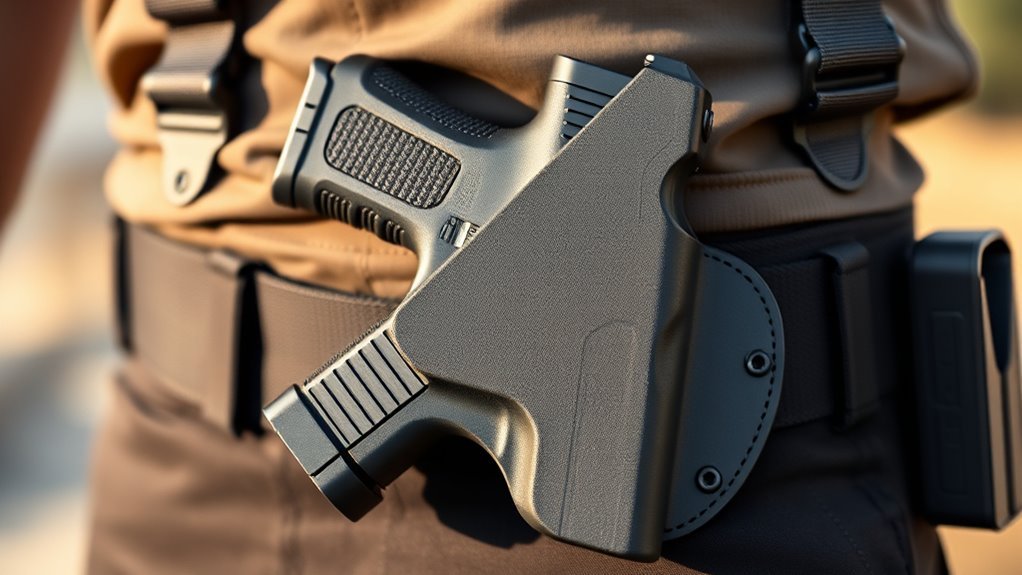 comfortable secure firearm holster