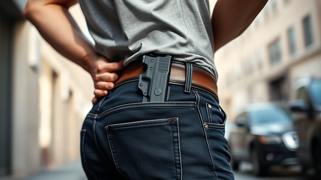 comfortable slim fit concealment