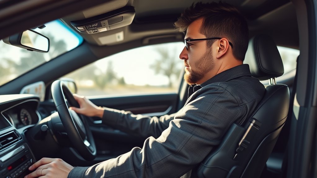 concealed carry driving positions