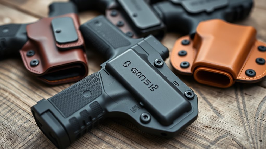 durability comfort concealment accessibility