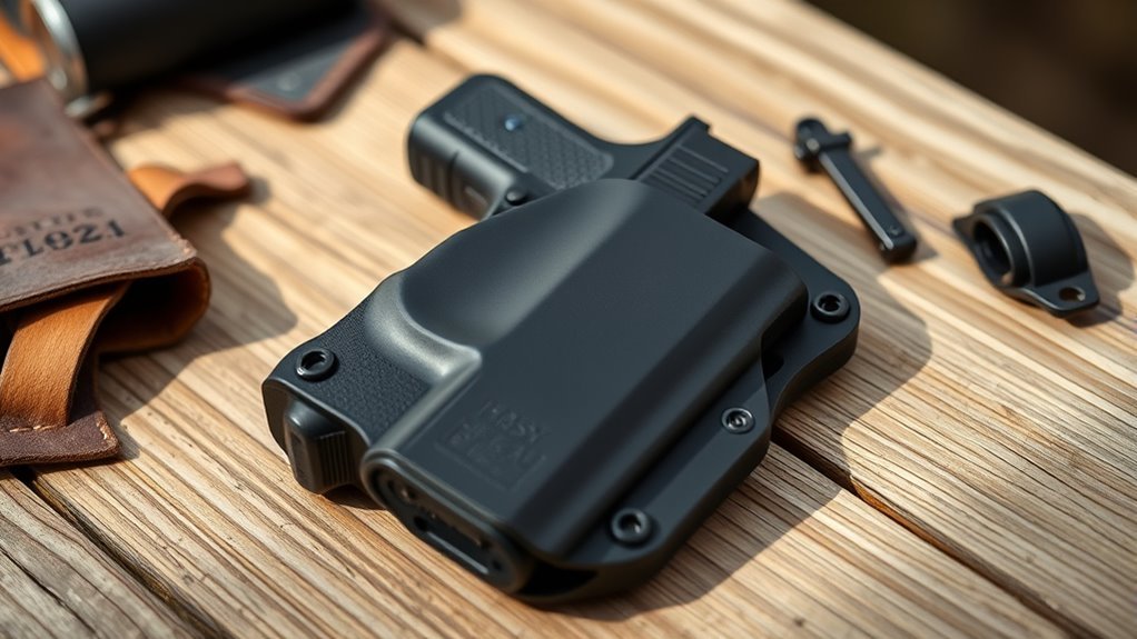 durable adjustable retention holster