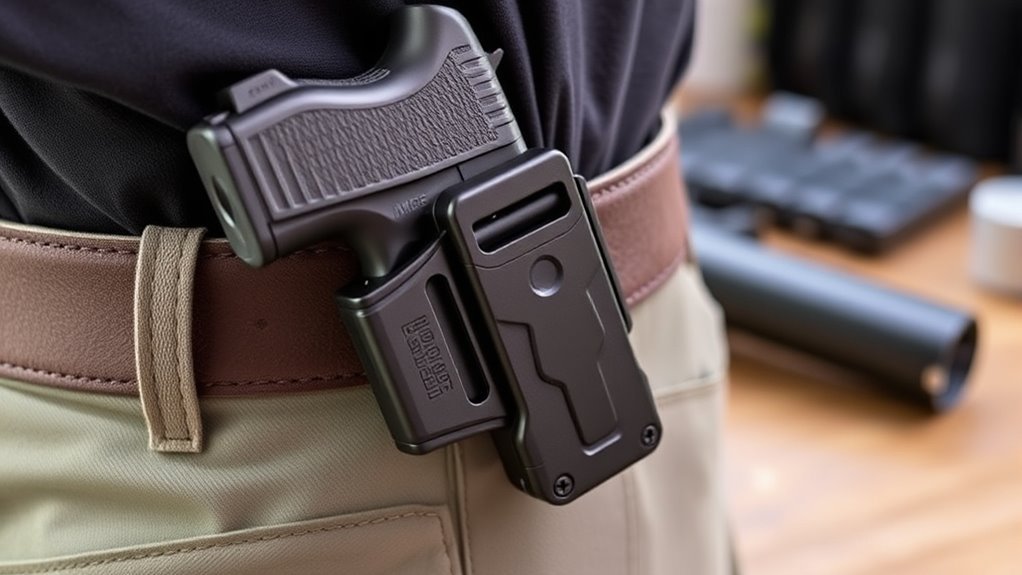 durable secure holster clip