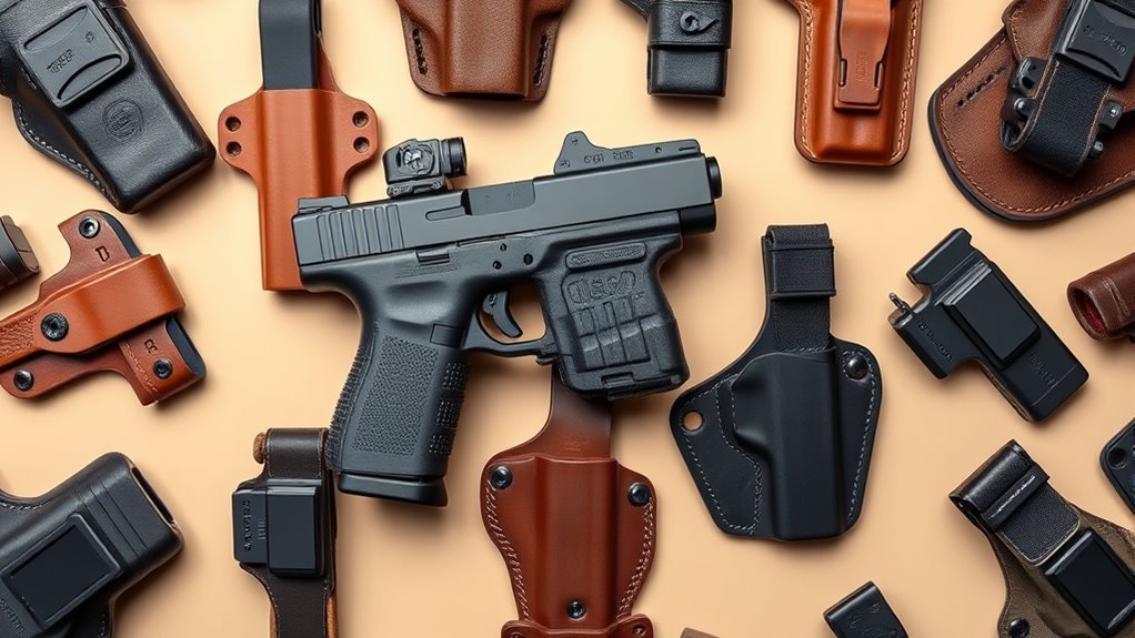 glock 19 light holsters
