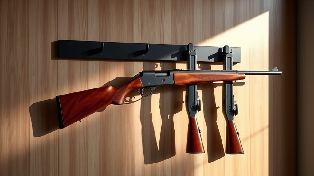 gun rack material capacity