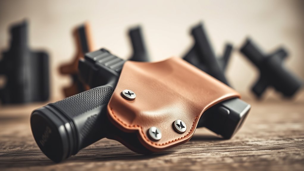 holster features for comfort