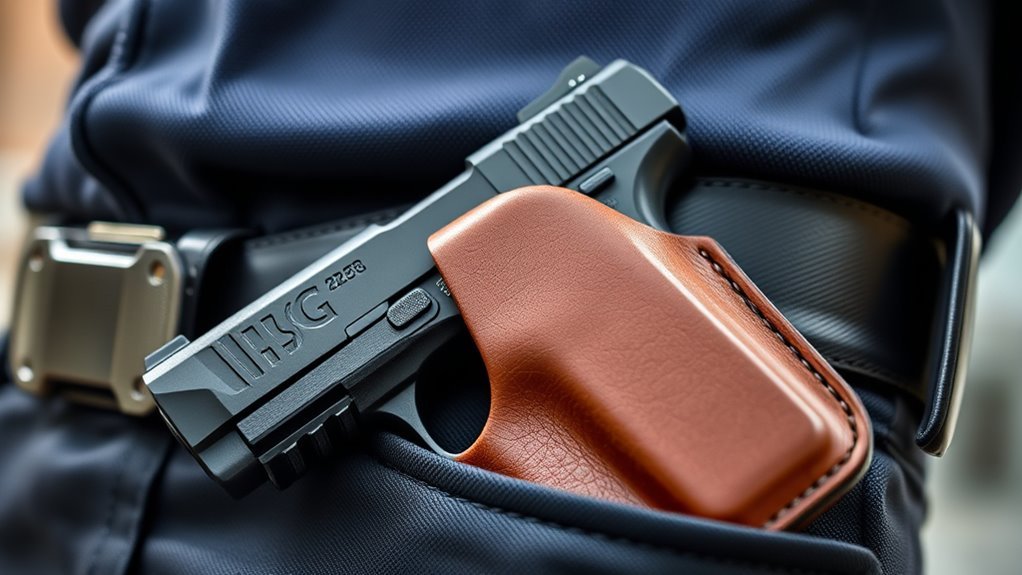 holster material comfort adjustability
