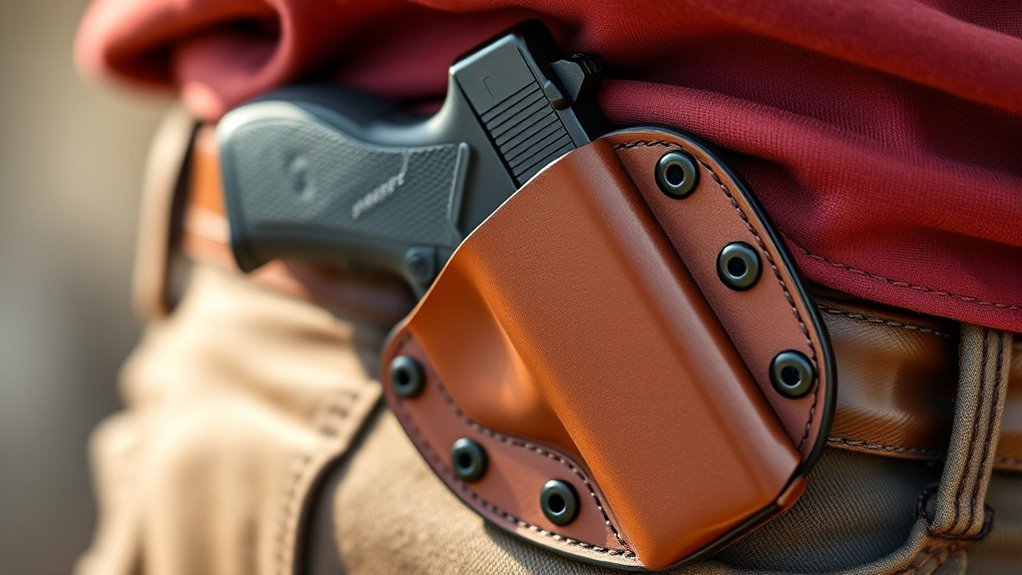 holster material fit adjustability