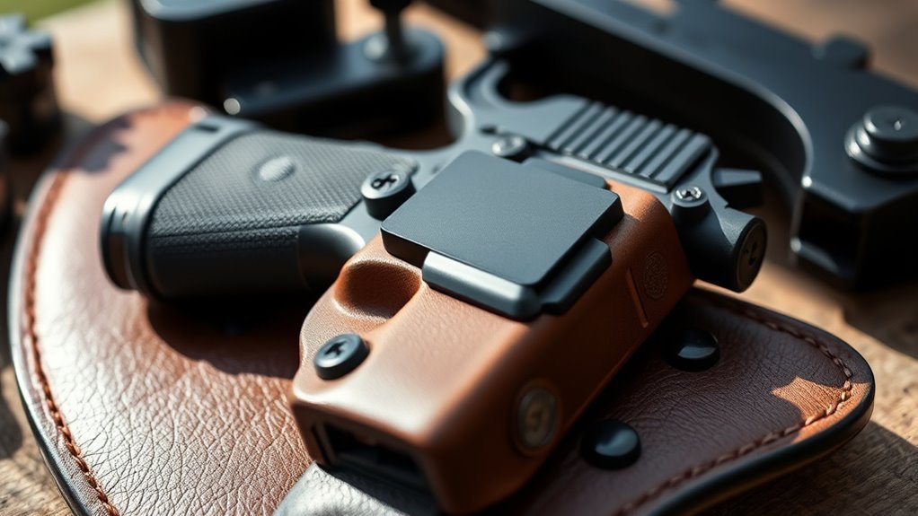 holster material fit adjustability