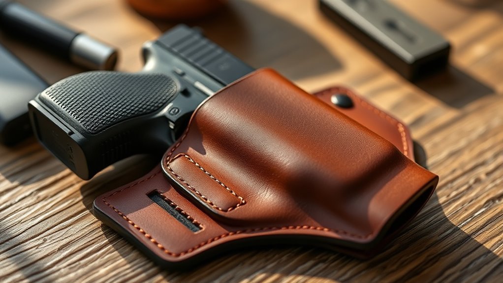 holster material fit and adjustability