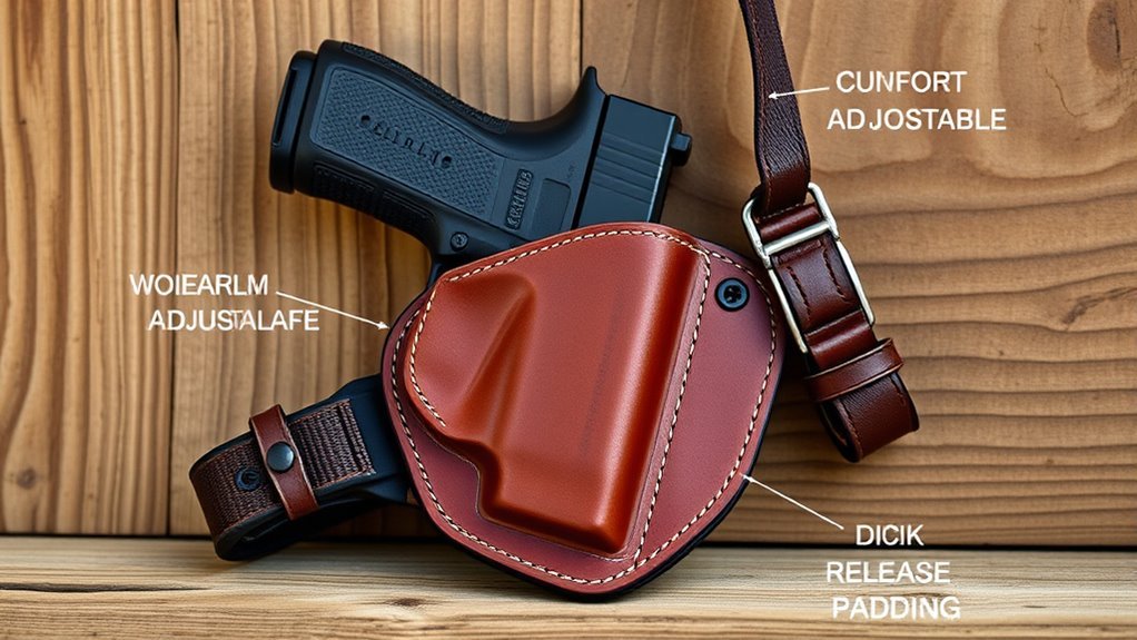 holster material fit comfort